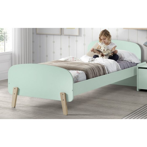 Vipack Kiddy Juniorsäng 90x200 cm, Mintgrön
