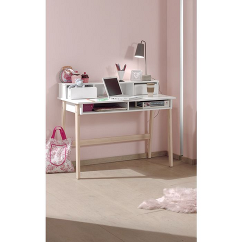 Vipack Kiddy Skrivbord, Vit