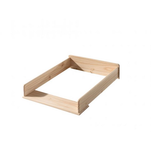 Vipack Byrå Med Skötbord, Vit/Natur