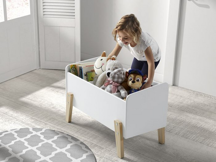 Vipack Kiddy Förvaringslåda, Vit