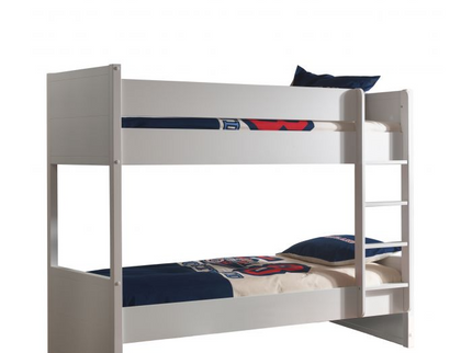 Vipack Lara Våningssäng 90x200 cm, Vit