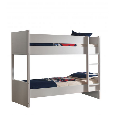 Vipack Lara Våningssäng 90x200 cm, Vit