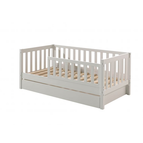 Vipack Juniorsäng Med Låda 70x140 cm, Vit