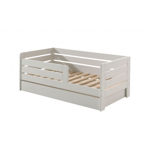 Vipack Juniorsäng Med Låda 70x140 cm, Vit