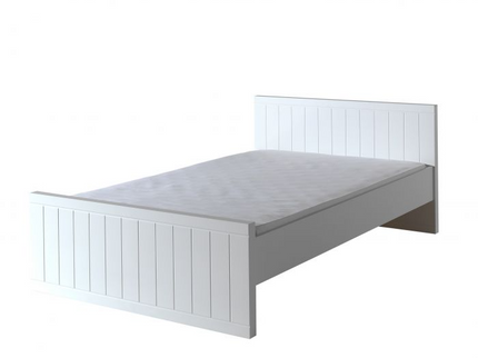Vipack Robin Enkelsäng 120X200 cm, Vit