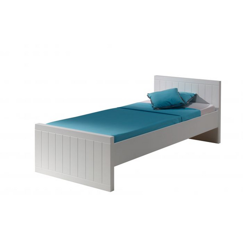 Vipack Robin Enkelsäng 90X200 cm, Vit