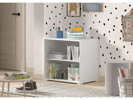 Vipack Sam Loftsäng Med Förvaring 90x200 cm, Vit