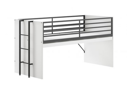Vipack Sam Loftsäng Med Byråar 90x200 cm, Vit