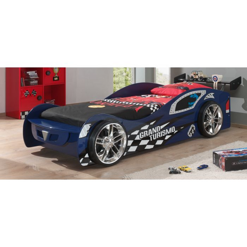 Vipack Bilsäng Grand Turismo 90x200 cm, Blå