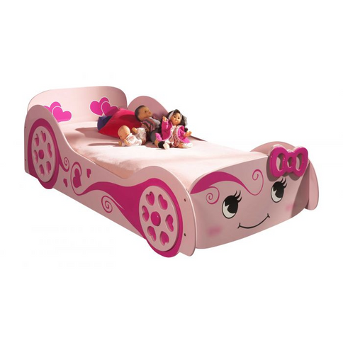 Vipack Bilsäng 90x200 cm, Rosa