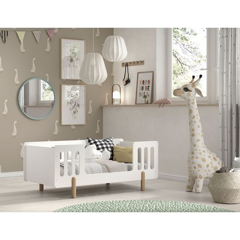 Vipack Smile Juniorsäng 70 X 140 cm, Vit