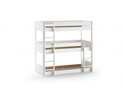 Vipack Scott Trippelsäng 90X200 cm, Vit