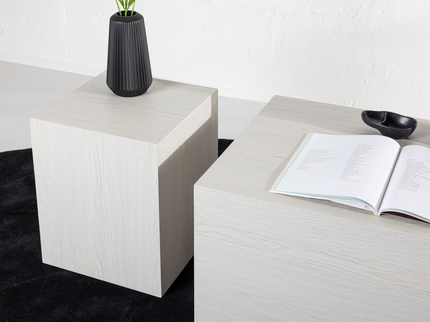 Venture Home York Soffbord Duo Vit