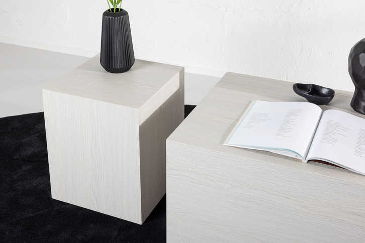 Venture Home York Soffbord Duo Vit