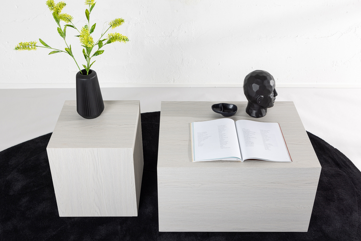 Venture Home York Soffbord Duo Vit