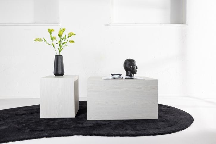Venture Home York Soffbord Duo Vit
