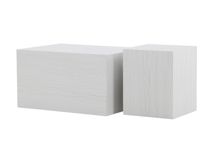 Venture Home York Soffbord Duo Vit