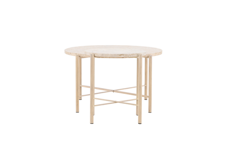 Vind Sandhamn Soffbord Beige 2st Runda
