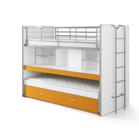 Vipack Bonny Våningssäng 90x200 cm, Orange