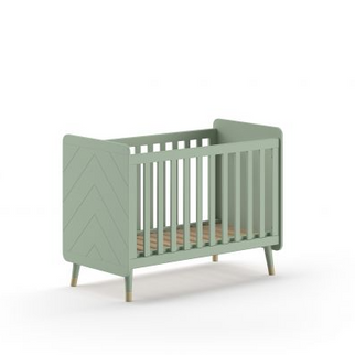 Vipack Billy Spjälsäng 60x120 cm, Olivgrön