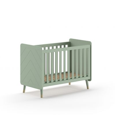 Vipack Billy Spjälsäng 60x120 cm, Olivgrön