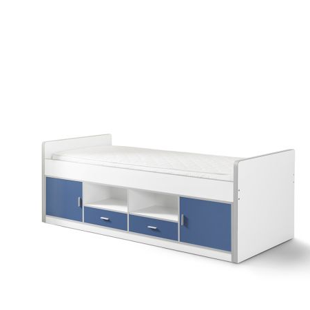 Vipack Bonny Loftsäng 90x200 cm, Blå