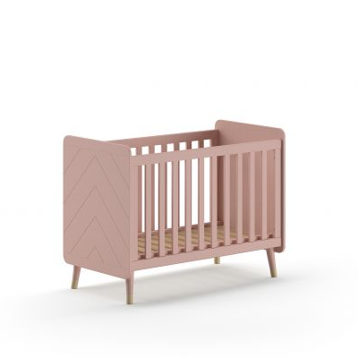 Vipack Billy Spjälsäng 60x120 cm, Rosa