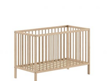 Vipack Dino Spjälsäng 60x120 cm, Natur