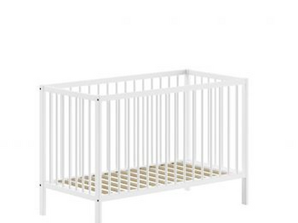 Vipack Dino Spjälsäng 60x120 cm, Vit