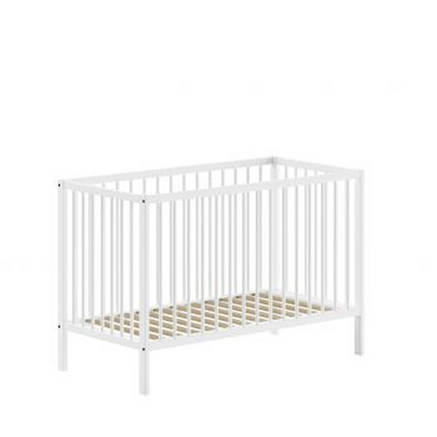 Vipack Dino Spjälsäng 60x120 cm, Vit